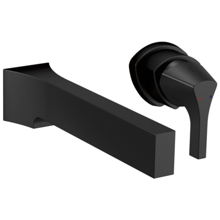 Delta 2-hole 4" installation Hole Wall-Mount Lavatory Faucet, Matte Black T574LF-BLWL